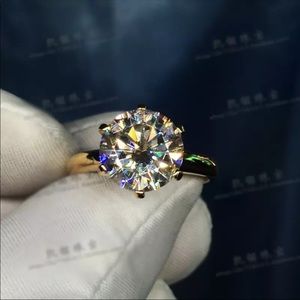 round solitaire diamond ring